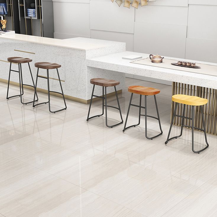 Modern Contoured Seat Counter Stool Solid Wood Backless Counter-height Stool Clearhalo 'Bar Furniture' 'Bar Stools' 'bar_stools' 'furn' 'furn_bar_stools' 'Furniture' 'Kitchen & Dining Furniture' 1200x1200_53b82a7a-7678-487f-922f-d6cf3f1029c8