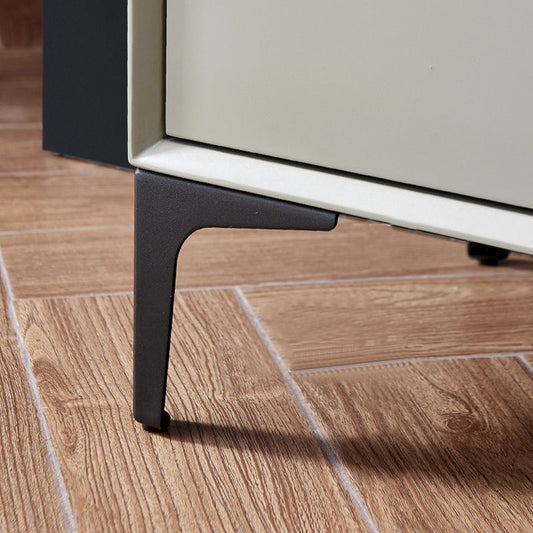 Sideboard di stoccaggio della casa moderna del rettangolo di rettangolo di legno con cassetti