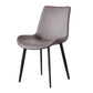 Contemporary Metal Dining Room Chairs Armless Leather Dining Chairs for Home Use Clearhalo ' kitchen&dining_furn' 'Dining Chairs' 'Dining Tables & Seating' 'dining_chair' 'furn' 'furn_dining_chair' 'Furniture' 'furniture_dining_chair' 'Kitchen & Dining Furniture' 'kitchen' 1200x1200_53bc02b4-25b1-4dea-8de5-0b6e630e9377