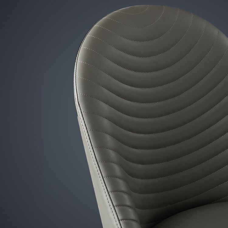 Contemporary Metal Dining Room Chairs Open Back Dining Side Armless Chair for Home Use Clearhalo ' kitchen&dining_furn' 'Dining Chairs' 'Dining Tables & Seating' 'dining_chair' 'furn' 'furn_dining_chair' 'Furniture' 'furniture_dining_chair' 'Kitchen & Dining Furniture' 'kitchen' 1200x1200_53be7d9d-7e5b-425a-a4f6-38d4e66b2431