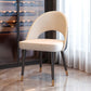 Open Back Armless Dining Chairs Glam Style Home Dining Side Chair