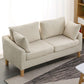 Scandinavian Pillow Top Arm Sofa with Sewn Pillow Back for Apartment Clearhalo 'Furniture' 'furniture_sofas' 'kitchen' 'kitchen_sofas' 'Living Room Furniture' 'Sofa' 'sofas' 1200x1200_53c07d9a-e835-4ad1-9f87-7287ec78e2a3