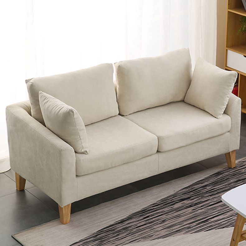 Scandinavian Pillow Top Arm Sofa with Sewn Pillow Back for Apartment Clearhalo 'Furniture' 'furniture_sofas' 'kitchen' 'kitchen_sofas' 'Living Room Furniture' 'Sofa' 'sofas' 1200x1200_53c07d9a-e835-4ad1-9f87-7287ec78e2a3