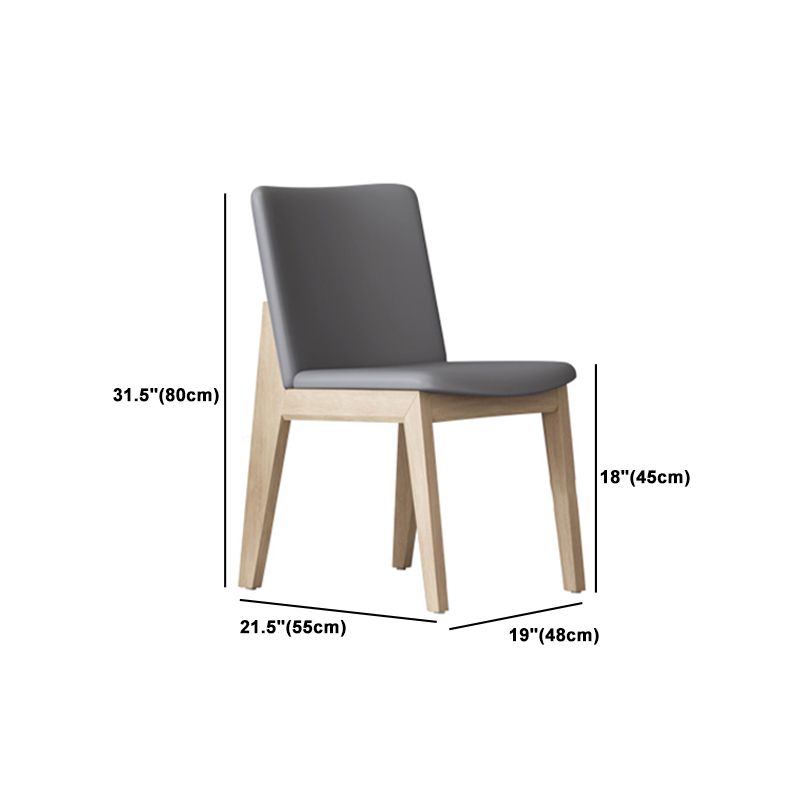 Ensemble de salle à manger contemporain, table à manger rectangulaire avec chaises rembourrées, 1/2/5/7 pièces