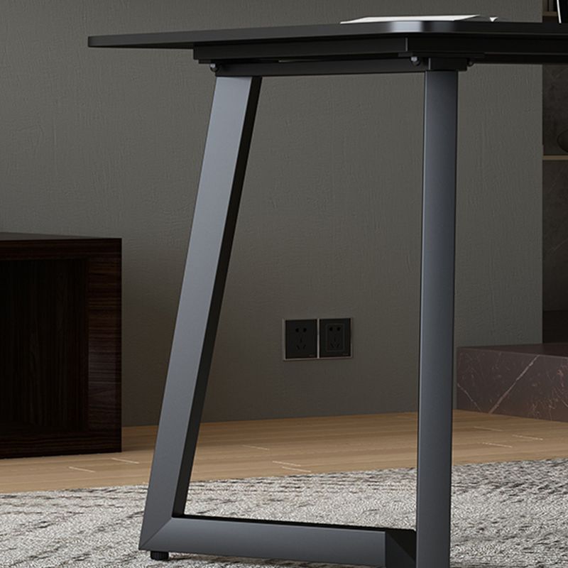 Bureau industriel rectangulaire du bureau à domicile avec des jambes en métal