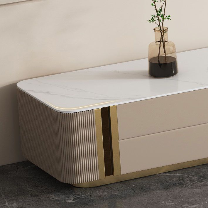 Contemporary Media Console Stone TV Media Stand with 4 Drawers Clearhalo 'furn' 'furn_tv_stands_entertainment_centers' 'Furniture' 'Living Room Furniture' 'TV Stands & Entertainment Centers' 'TV Stands & Media Storage Furniture' 'tv_stands_entertainment_centers' 1200x1200_53c314f9-b13b-44fa-a69b-3cdff37b860b