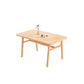 Glam Style Dining Wood Table Dining Rectangle Table for Home Use Clearhalo 'Dining Tables & Seating' 'Dining Tables' 'dining_table' 'furn' 'furn_dining_table' 'Furniture' 'Kitchen & Dining Furniture' 1200x1200_53caa285-fee4-4655-b8d8-8ad2dae78850