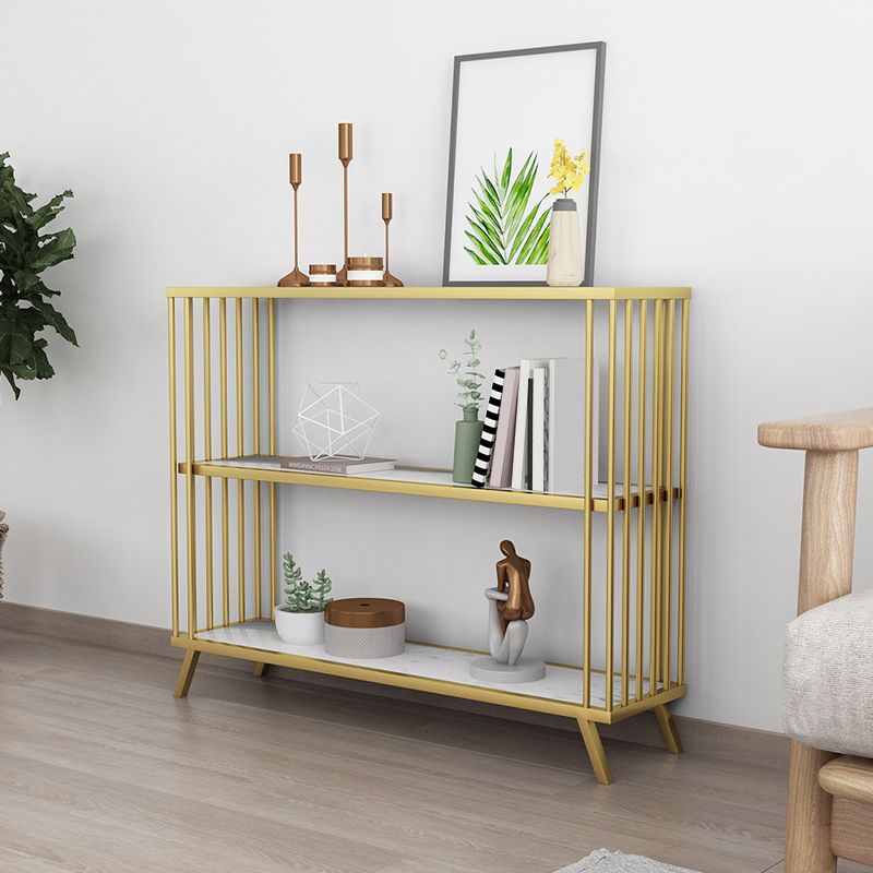 Modern Rectangle Accent Table Antique Finish Console Sofa Table in Marble Clearhalo 'Console Tables' 'console_tables' 'Entry & Mudroom Furniture' 'furn' 'furn_console_tables' 'Furniture' 1200x1200_53cee2ef-e520-495a-b56c-b8f67549ba33