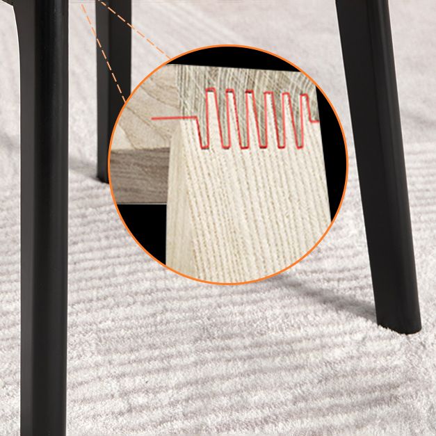 Contemporary Kitchen Dining Side Chair Opening Back Solid Wood Dining Side Chair Clearhalo ' kitchen&dining_furn' 'Dining Chairs' 'Dining Tables & Seating' 'dining_chair' 'furn' 'furn_dining_chair' 'Furniture' 'furniture_dining_chair' 'Kitchen & Dining Furniture' 'kitchen' 1200x1200_53d2ca63-7fc7-4c87-bd5d-48679f4af943