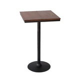 産業用ウッドバーテー​​ブルセット1/2/3/4/5ピース固定カウンターセット