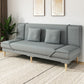 Contemporary Armless Convertible Sofa Linen Foldable Sofa for Apartment Clearhalo 'furn' 'furn_sofas' 'Furniture' 'Living Room Furniture' 'Sofa' 'sofas' 1200x1200_53d4768e-5813-41f4-aadd-f560711732d0