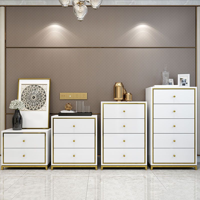 15,6-inch W Glam-dressoir vervaardigd houten opbergkast met 2/3/4/5 laden