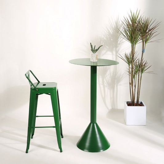 1/3 pezzi tavolo da bar moderno e sgabelli rotondi da bar per pub