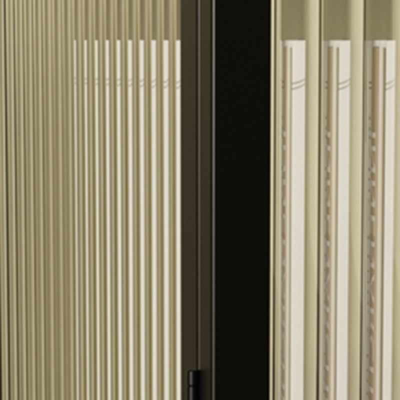 53"H Rectangular Metal Side Board Modern Minimalist Home Sideboard with Door Clearhalo 'buffet_sideboard' 'Buffets & Sideboards' 'furn' 'furn_buffet_sideboard' 'Furniture' 'Kitchen & Dining Furniture' 1200x1200_53d8d309-a963-46f7-abb0-afae7cbd9fc1