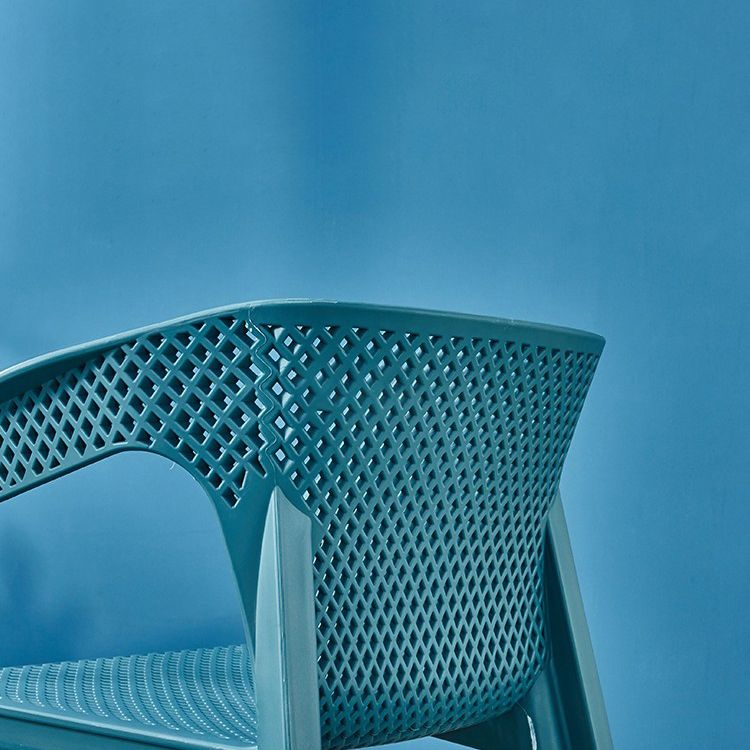 Glam Style 20'' Wide Plastic Side Chair Solid Back Chair with 4 Legs For Home Use Clearhalo ' kitchen&dining_furn' 'Dining Chairs' 'Dining Tables & Seating' 'dining_chair' 'Furniture' 'furniture_dining_chair' 'Kitchen & Dining Furniture' 'kitchen' 1200x1200_53db4eaa-7777-4ab6-9234-b98b8c036a79