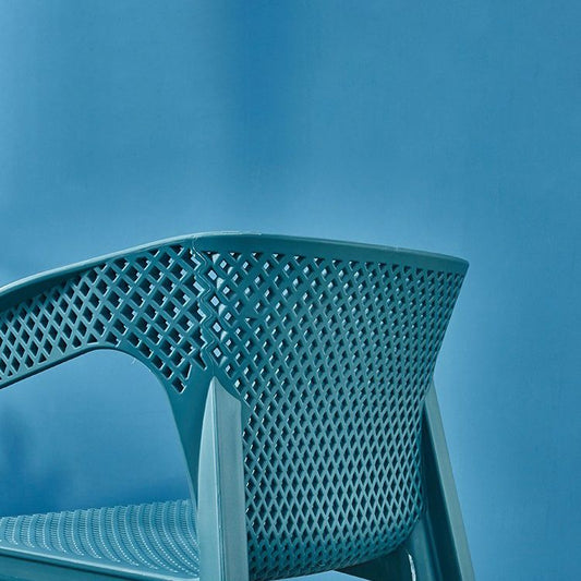 Glam Style 20'' Wide Plastic Side Chair Solid Back Chair with 4 Legs For Home Use Clearhalo ' kitchen&dining_furn' 'Dining Chairs' 'Dining Tables & Seating' 'dining_chair' 'Furniture' 'furniture_dining_chair' 'Kitchen & Dining Furniture' 'kitchen' 1200x1200_53db4eaa-7777-4ab6-9234-b98b8c036a79