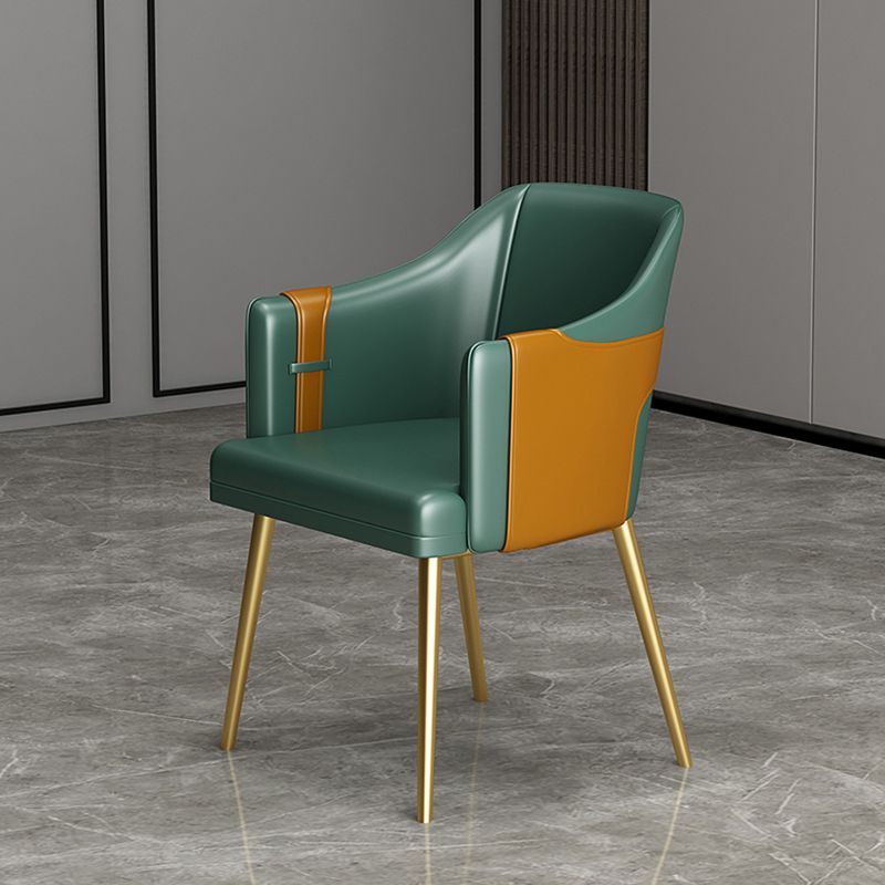 Glam 1/7 Pieces Dining Set Circular Stone Dining Table for Dining Room Clearhalo 'Dining Room Sets' 'Dining Tables & Seating' 'dining_room_set' 'furn' 'furn_dining_room_set' 'Furniture' 'furniture_dining_room_set' 'Kitchen & Dining Furniture' 1200x1200_53db89b8-b632-499a-987a-5a5a59ef658f