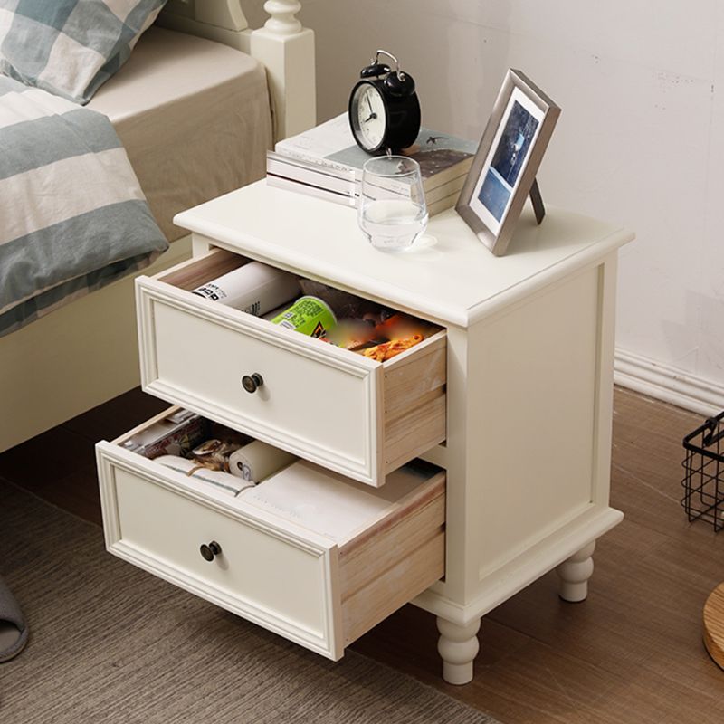 Traditional Night Table Drawer Storage Pine Nightstand with Legs for Bedroom Clearhalo 'Bedroom Furniture' 'furn' 'furn_night_stand' 'Furniture' 'night_stand' 'Nightstands' 1200x1200_53df0fd7-1a20-40ba-9ff7-5547e390e864