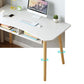 Moderno Style Home Freeform Office Desk Wood Writing Writing Writing Desk