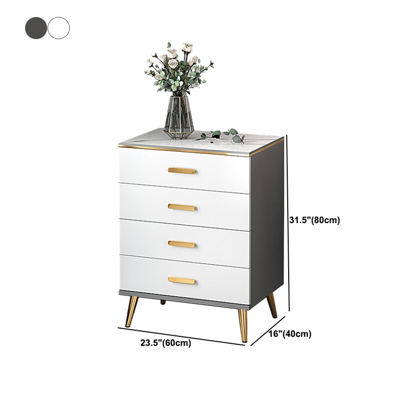 15,74 "cassa di accento moderno largo con cassetti