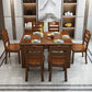 Solid Wood Dining Table Modern Rectangle Dining Table for Dining Room