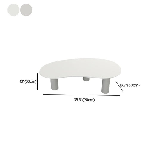 Mesa de café de café moderna de 3 piernas para sala de estar para sala de estar