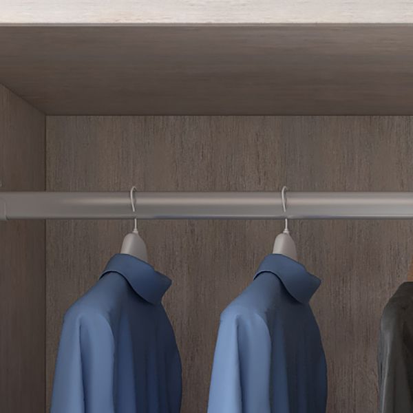 Armario de armario deslizante moderno con cajón Armario de madera