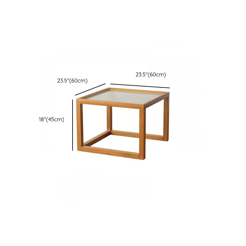 Tropical Coffee Cocktail Table Storage Solid Wood Coffee Table Clearhalo 'Coffee & Accent Tables' 'Coffee Tables' 'coffee_tables' 'furn' 'furn_coffee_tables' 'Furniture' 'Living Room Furniture' 1200x1200_53e91942-0002-4f03-b68a-2c69c3e28722