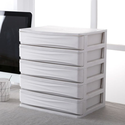 Armoire en plastique moderne avec tiroirs Cabinet de classement vertical pour le bureau