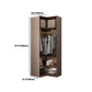 Contemporary Style Wardrobe Natural Colour Wooden Wardrobe Closet