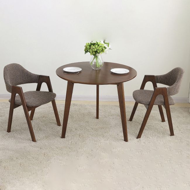 Modern Dining Armchair Upholstered Arm Chairs with Wood Legs (Set of 2) Clearhalo ' kitchen&dining_furn' 'Dining Chairs' 'Dining Tables & Seating' 'dining_chair' 'furn' 'furn_dining_chair' 'Furniture' 'furniture_dining_chair' 'Kitchen & Dining Furniture' 'kitchen' 1200x1200_53ec78cd-2f76-40f6-953f-ca2bc6042c6e