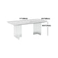 Contemporary Style Sintered Stone Dining Rectangle Table Set 1/4/5/6 Pieces Dining Set Clearhalo 'Dining Room Sets' 'Dining Tables & Seating' 'dining_room_set' 'furn' 'furn_dining_room_set' 'Furniture' 'Kitchen & Dining Furniture' 1200x1200_53f510e5-859d-429f-9f31-e84def97e99a