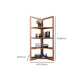 Open Back Folding Bookshelf Wood Contemporary Bookcase for Home Clearhalo 'Bookcases' 'furn' 'furn_bookcases' 'Furniture' 'Office Furniture' 1200x1200_53f6608f-e8dd-429a-8e24-6f8d5092de66