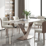 Traditional Luxury Dining Table Rectangle Sintered Stone Top Table with Metal Base Clearhalo ' dining_table' 'Dining Tables & Seating' 'Dining Tables' 'furn' 'furn_dining_table' 'Furniture' 'furniture_dining_table' 'Kitchen & Dining Furniture' 'kitchen&dining_furn' 'kitchen' 'kitchen_dining_table' 1200x1200_53f6f6fe-487d-45a3-b04f-9b5dc56f5b0b