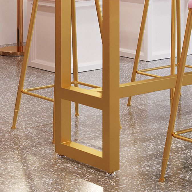 Rectangle Bar Table and Stools 1/4/7 Pieces Sintered Stone Bar Table with Low Back Stools Clearhalo 'Bar Furniture' 'furn' 'furn_home_bar_bar_sets' 'Furniture' 'Home Bars & Bar Sets' 'home_bar_bar_sets' 'Kitchen & Dining Furniture' 1200x1200_53f9f858-e814-4e6a-b81e-889b9e789f48