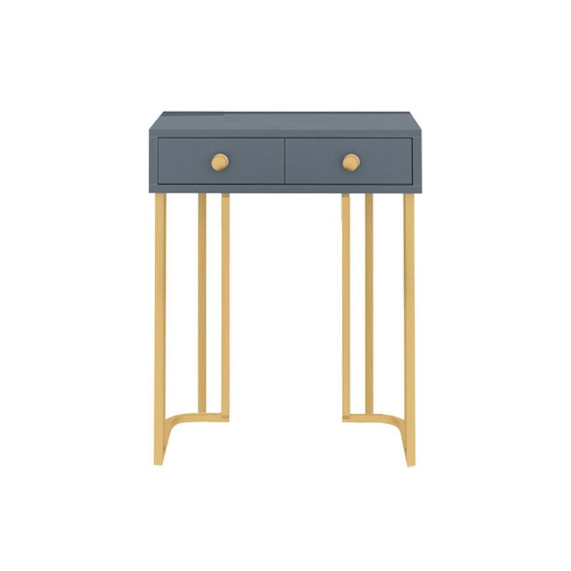 Schlafzimmer Glam mit doppelten Schubladen Holzstehend Make-up Eitelkeit