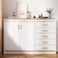 Moderne opbergkist van 13,26 inch breed, vervaardigd uit hout