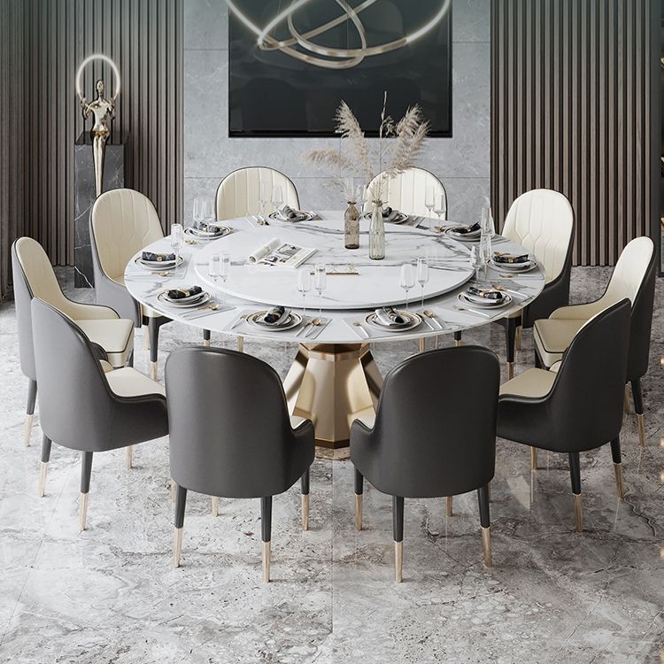 Round Dinette Table Traditional Luxury Dining Site Table with Pedestal Base Clearhalo ' dining_table' 'Dining Tables & Seating' 'Dining Tables' 'furn' 'furn_dining_table' 'Furniture' 'furniture_dining_table' 'Kitchen & Dining Furniture' 'kitchen&dining_furn' 'kitchen' 'kitchen_dining_table' 1200x1200_5402cc73-1e96-44dd-b7f5-542d8c52ca81