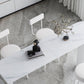 Stone Top Bar Dining Table Contemporary Bar Table with Sled Base Clearhalo 'Bar Furniture' 'Bar Tables' 'bar_tables' 'furn' 'furn_bar_tables' 'Furniture' 'furniture_bar_tables' 'Kitchen & Dining Furniture' 1200x1200_540358a5-b6ca-4f60-9841-4105d43cff86