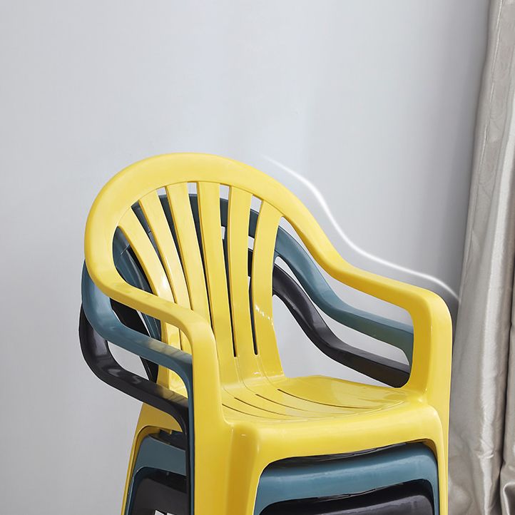 Plastic Stackable Dining Arm Chairs Modern Home Windsor Dining Armchairs Clearhalo ' kitchen&dining_furn' 'Dining Chairs' 'Dining Tables & Seating' 'dining_chair' 'furn' 'furn_dining_chair' 'Furniture' 'furniture_dining_chair' 'Kitchen & Dining Furniture' 'kitchen' 1200x1200_54049270-2e3d-45c7-9455-6f22b1f1d0d1