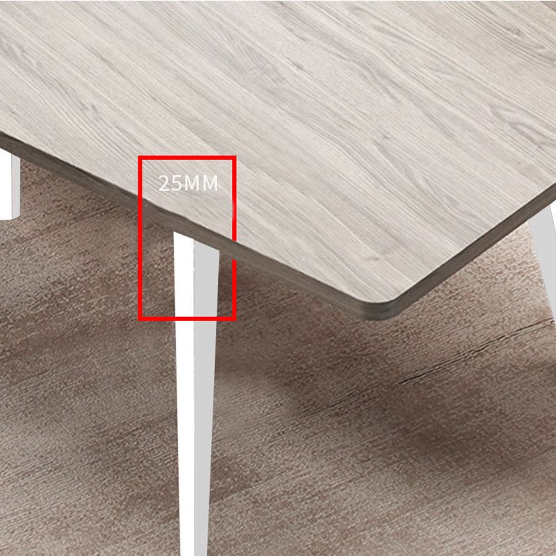 HAPPRESSO L Bureau exécutif de la forme de bureau artificiel Bureau de bureau de bureau