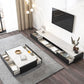 Modern & Contemporary TV Media Console Slate Top TV Media Stand