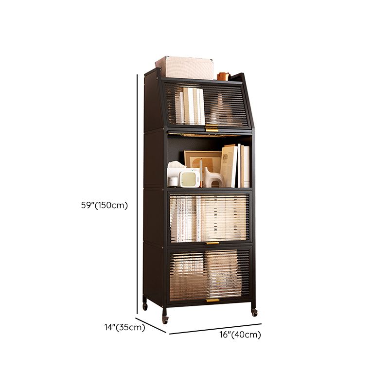 Metal Closed Back Standard Bookshelf Shelves Included Bookcase Clearhalo 'Bookcases' 'furn' 'furn_bookcases' 'Furniture' 'Office Furniture' 1200x1200_540d255f-a514-4f60-8c0f-73e7b4cb1f3e