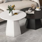 Pedestal Coffee Table Modern Black/White Cocktail Table for Room Clearhalo 'Coffee & Accent Tables' 'Coffee Tables' 'coffee_tables' 'furn' 'furn_coffee_tables' 'Furniture' 'Living Room Furniture' 1200x1200_540dc66d-8f8f-42d4-8a7a-f903e12b5f12