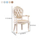 Victorian Dining Armchairs Upholstered Arm Chairs with Wood Legs (Set of 2) Clearhalo ' kitchen&dining_furn' 'Dining Chairs' 'Dining Tables & Seating' 'dining_chair' 'furn' 'furn_dining_chair' 'Furniture' 'furniture_dining_chair' 'Kitchen & Dining Furniture' 'kitchen' 1200x1200_540e07c2-6964-4eca-866b-54738c0b5d0d