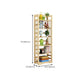Etagere Vertical Modern Book Shelf Natural Wooden Shelf Bookcase for Study Room Clearhalo 'Bookcases' 'furn' 'furn_bookcases' 'Furniture' 'Office Furniture' 1200x1200_54108ae0-d472-4f2a-bcc9-366c355996a8