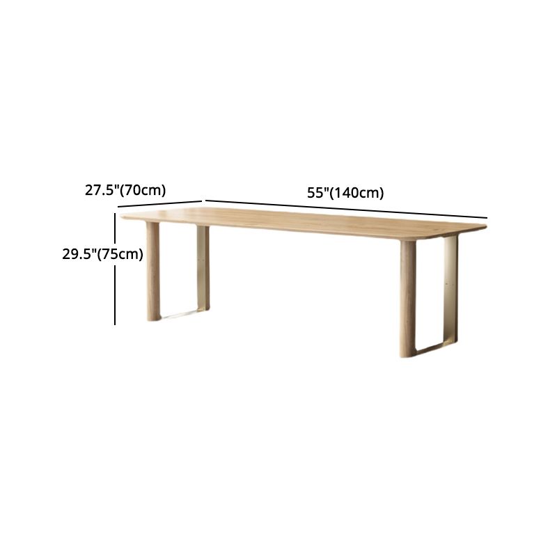 Modern Solid Wood Dining Table Set 1/4/5/7 Pieces Dining Set for Home Use Clearhalo 'Dining Room Sets' 'Dining Tables & Seating' 'dining_room_set' 'furn' 'furn_dining_room_set' 'Furniture' 'furniture_dining_room_set' 'Kitchen & Dining Furniture' 1200x1200_54109df2-d228-4b95-ae19-eb6415507394
