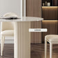 Glam Sintered Stone Dining Table Oval Shape Kitchen Dining Table with Double Pedestal Bases Clearhalo ' dining_table' 'Dining Tables & Seating' 'Dining Tables' 'furn' 'furn_dining_table' 'Furniture' 'furniture_dining_table' 'Kitchen & Dining Furniture' 'kitchen&dining_furn' 'kitchen' 'kitchen_dining_table' 1200x1200_541188ee-b463-4498-8112-699f3782e692
