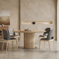 Contemporary Pedestal Dining Table Wood Dinner Table for Home Clearhalo 'Dining Tables & Seating' 'Dining Tables' 'dining_table' 'furn' 'furn_dining_table' 'Furniture' 'Kitchen & Dining Furniture' 1200x1200_5411bb39-aee3-4f6b-adf9-1c0c90acaad3