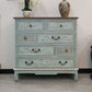Coastal Storage Chest Dresser Solid Wood Dresser with 5/7 Drawers , 14.04 Inch W Clearhalo 'Bedroom Furniture' 'Dressers & Chests' 'dressers_chests' 'furn' 'furn_dressers_chests' 'Furniture' 1200x1200_5413808b-856d-4f62-a580-d17689dc0018
